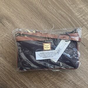 Dooney & Bourke Plum and Brown Women’s Wristlet